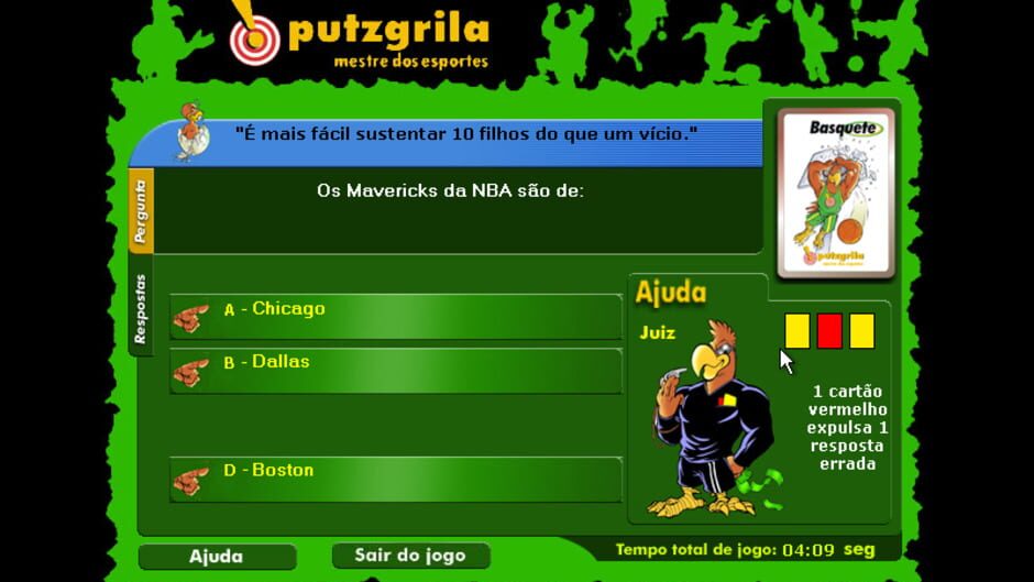 Screenshot for Putzgrila: Mestre dos Esportes