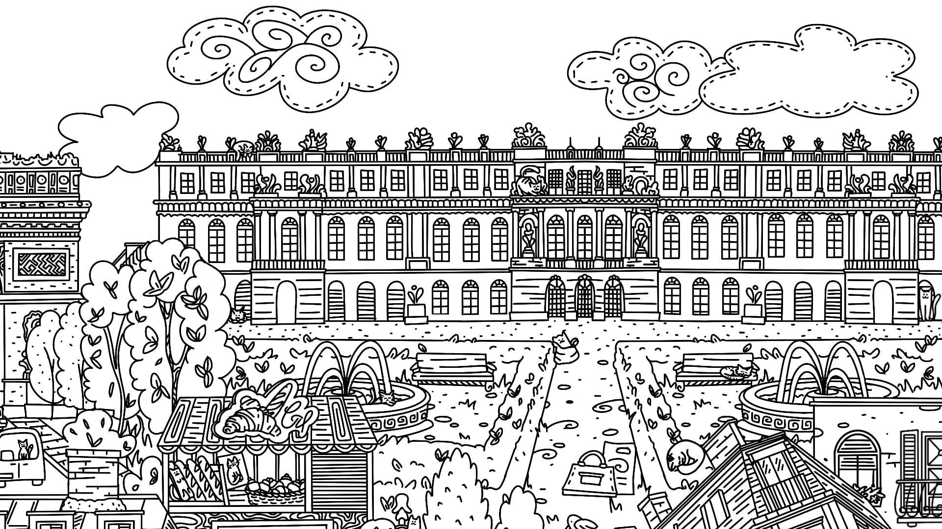 Screenshot for Cats Hidden in Paris: Extra Level
