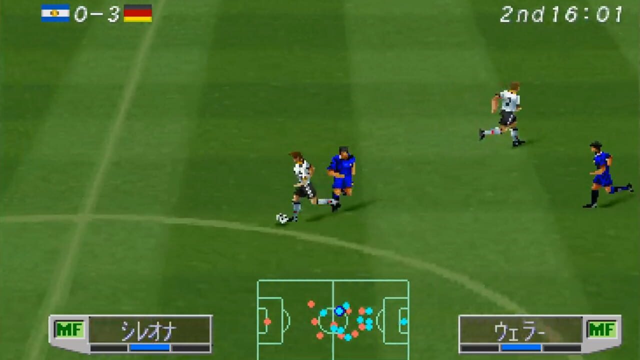 Screenshot for World Soccer Jikkyou Winning Eleven 3: World Cup France '98