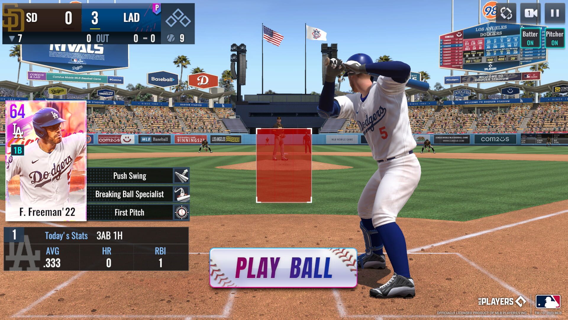 Screenshot for MLB Rivals