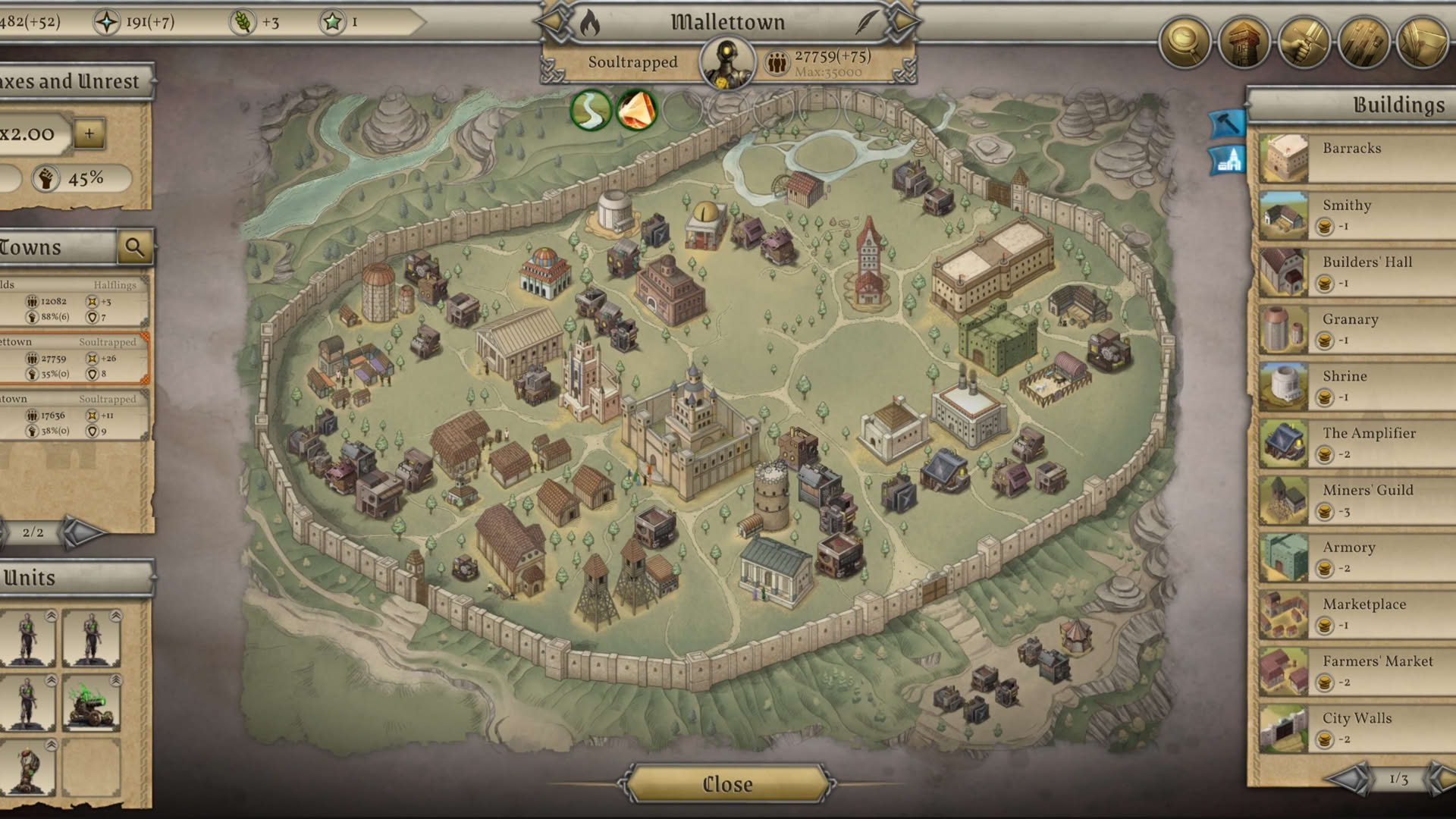 Screenshot for Master of Magic: Rise of the Soultrapped