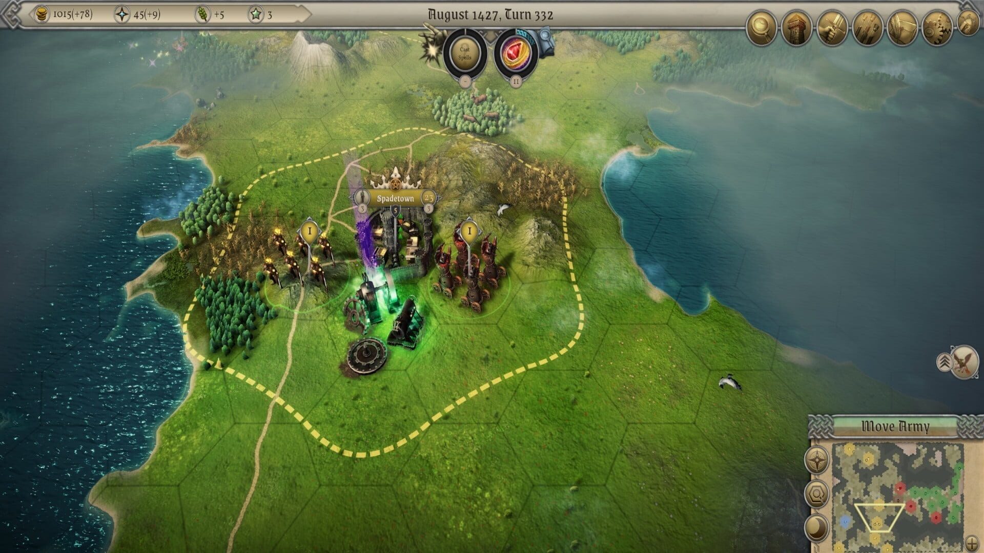 Screenshot for Master of Magic: Rise of the Soultrapped