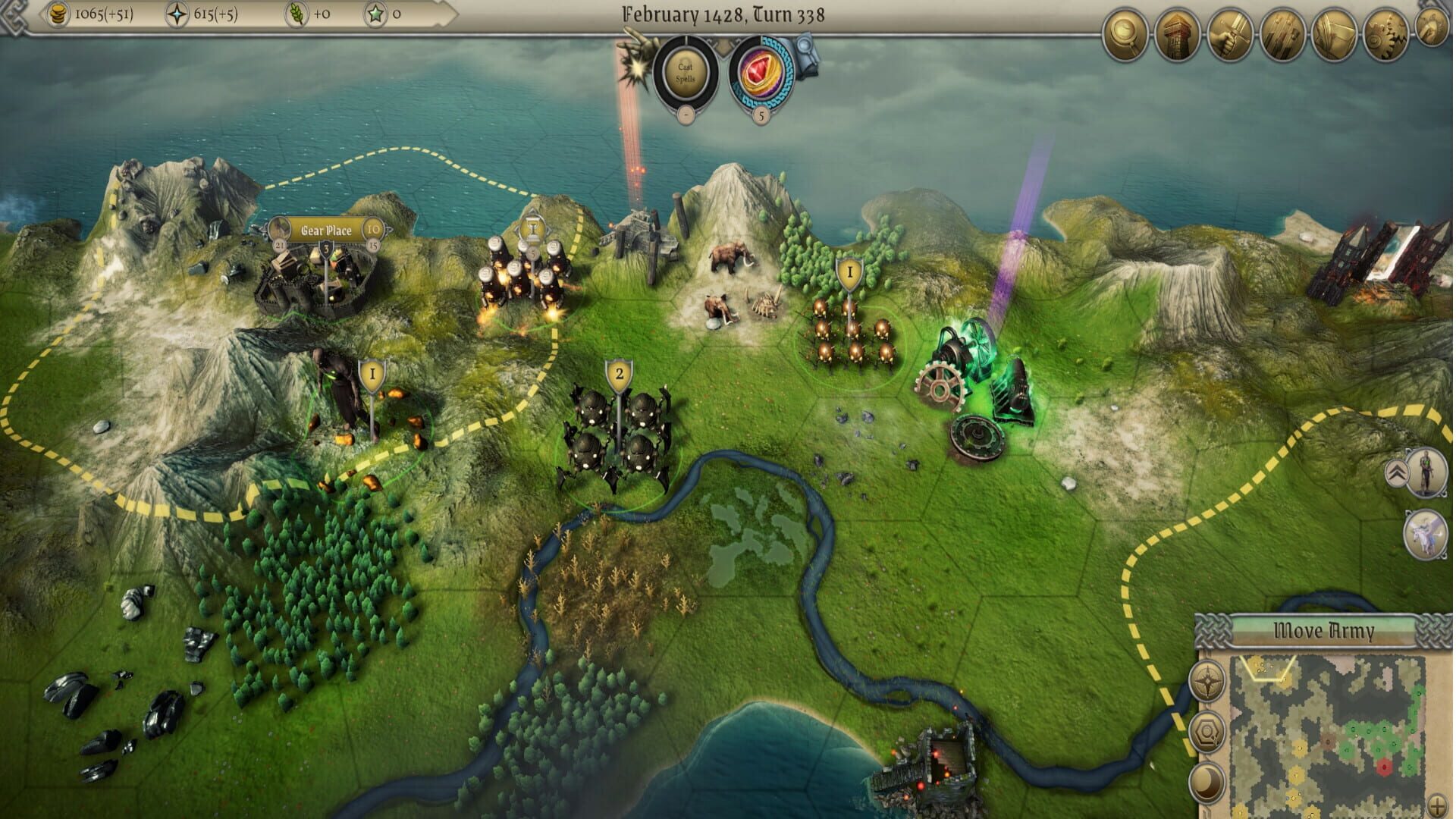 Screenshot for Master of Magic: Rise of the Soultrapped