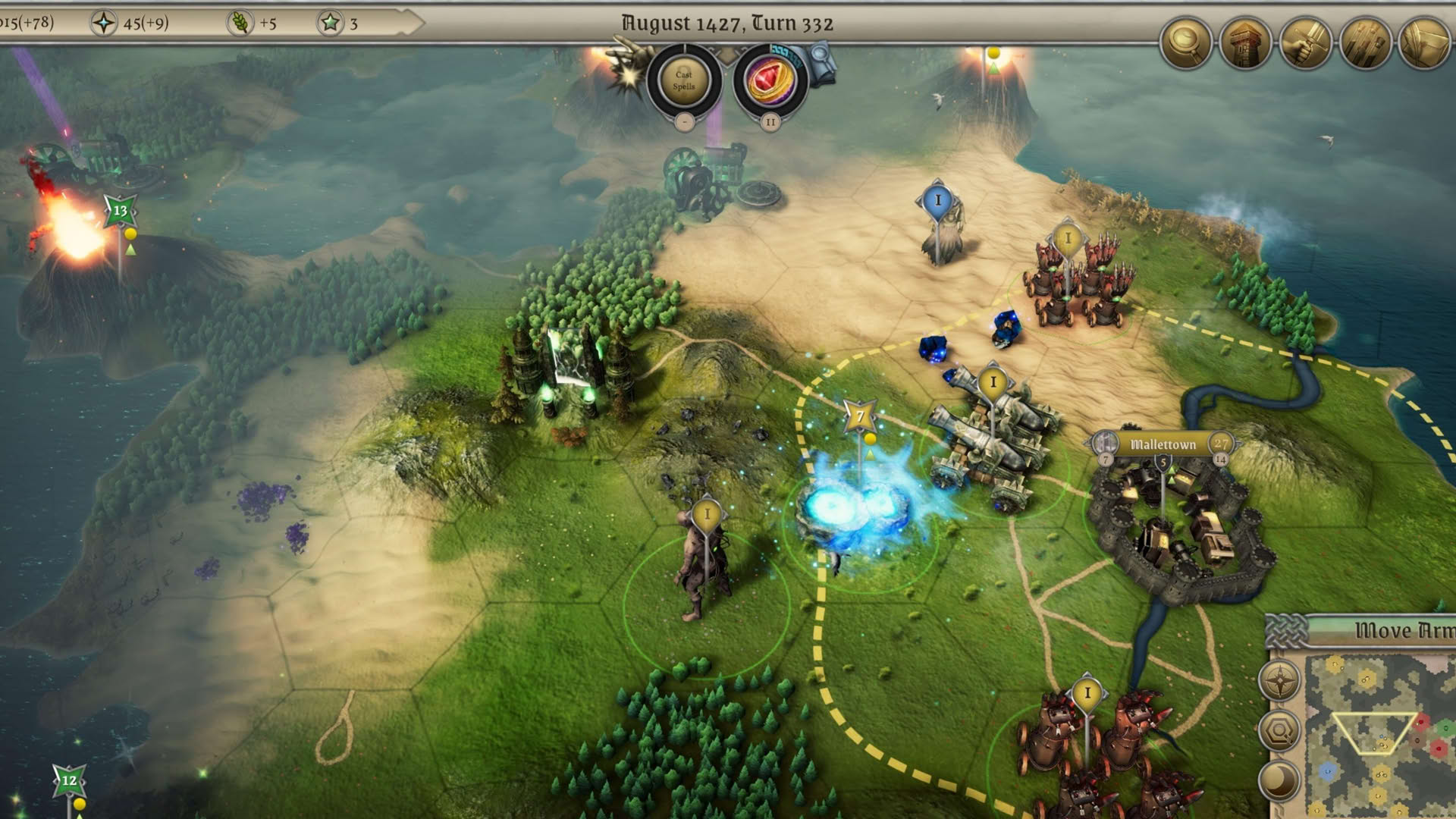 Screenshot for Master of Magic: Rise of the Soultrapped