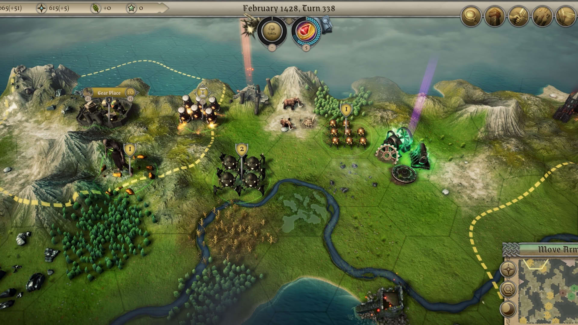 Screenshot for Master of Magic: Rise of the Soultrapped