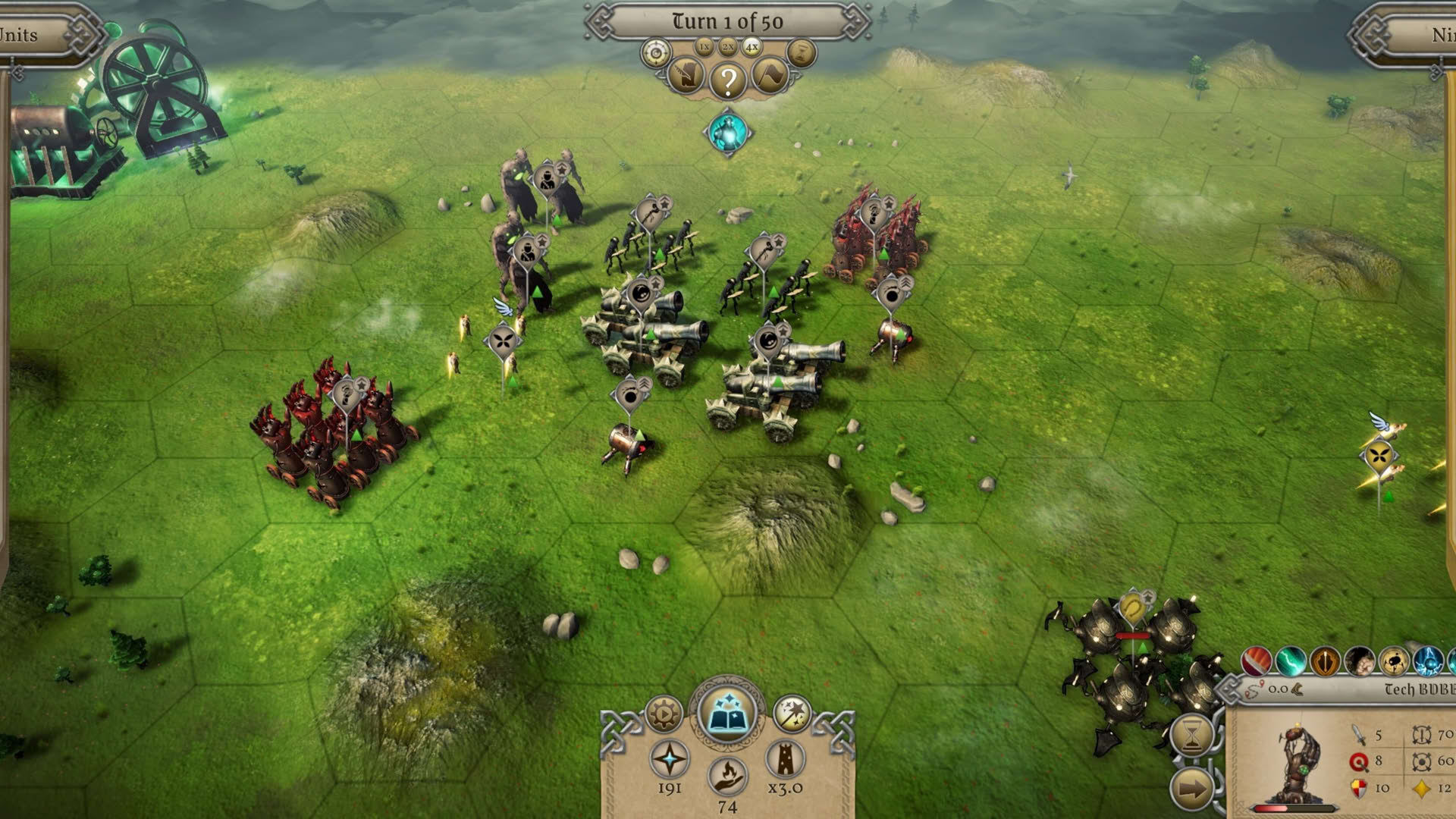 Screenshot for Master of Magic: Rise of the Soultrapped