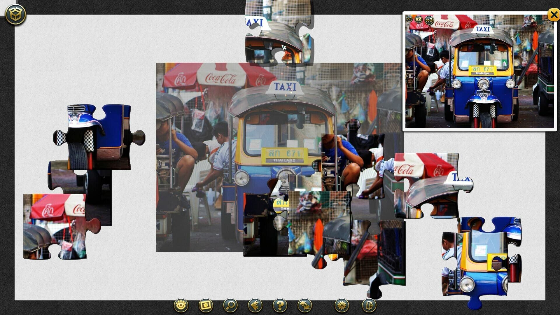Screenshot for 1001 Jigsaw. World Tour Thailand