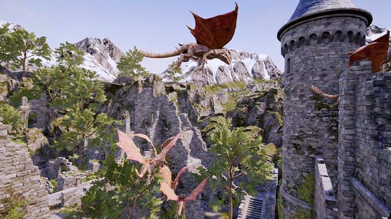 Screenshot for VR Pterosaur Rock Climbing