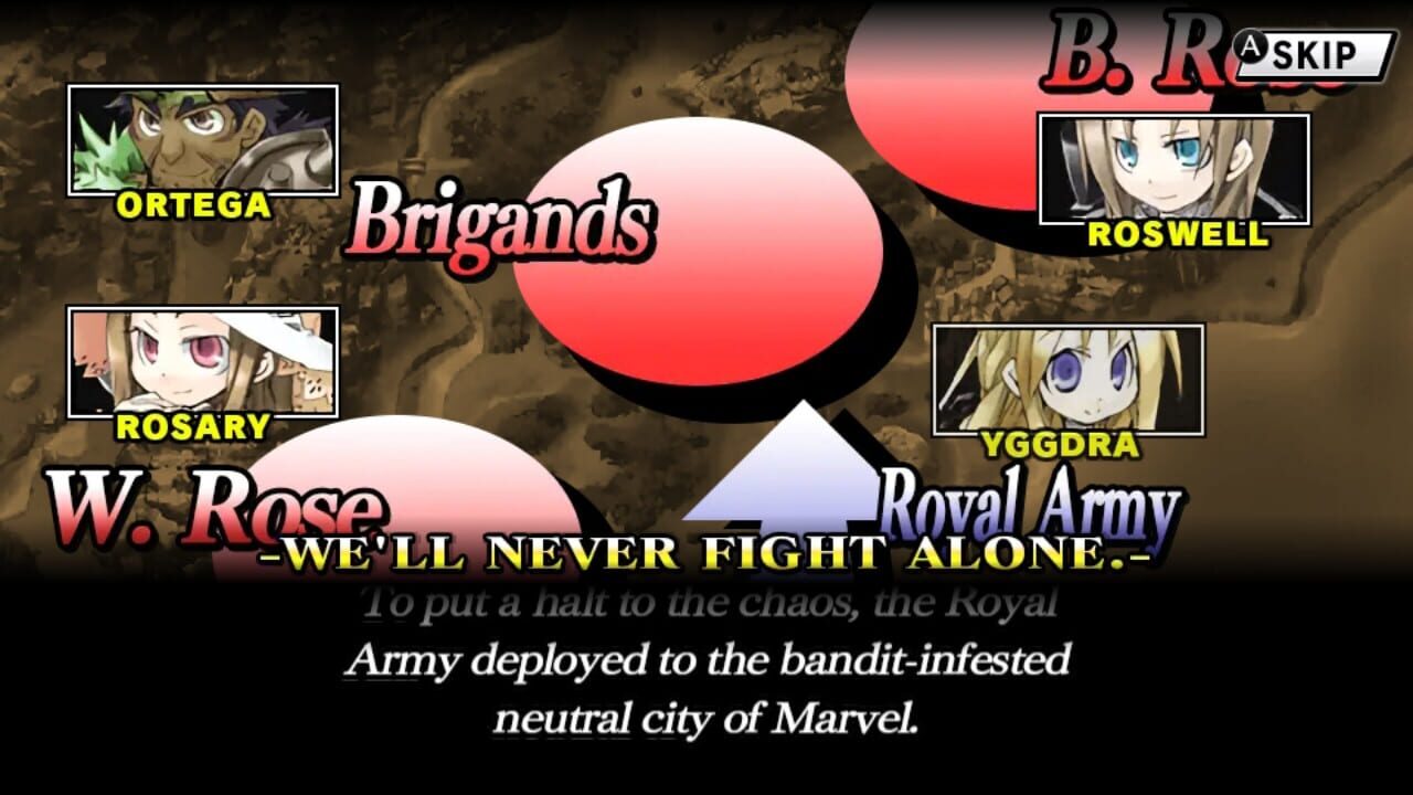 Screenshot for Yggdra Union: We'll Never Fight Alone