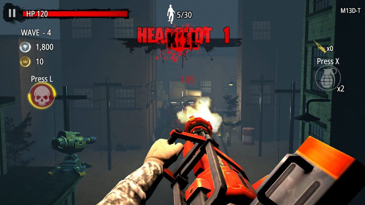 Screenshot for Zombie Hunter: D-Day