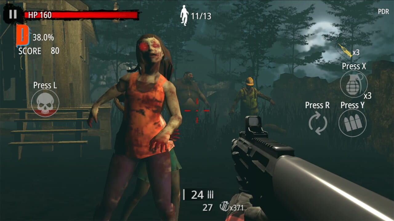 Screenshot for Zombie Hunter: D-Day