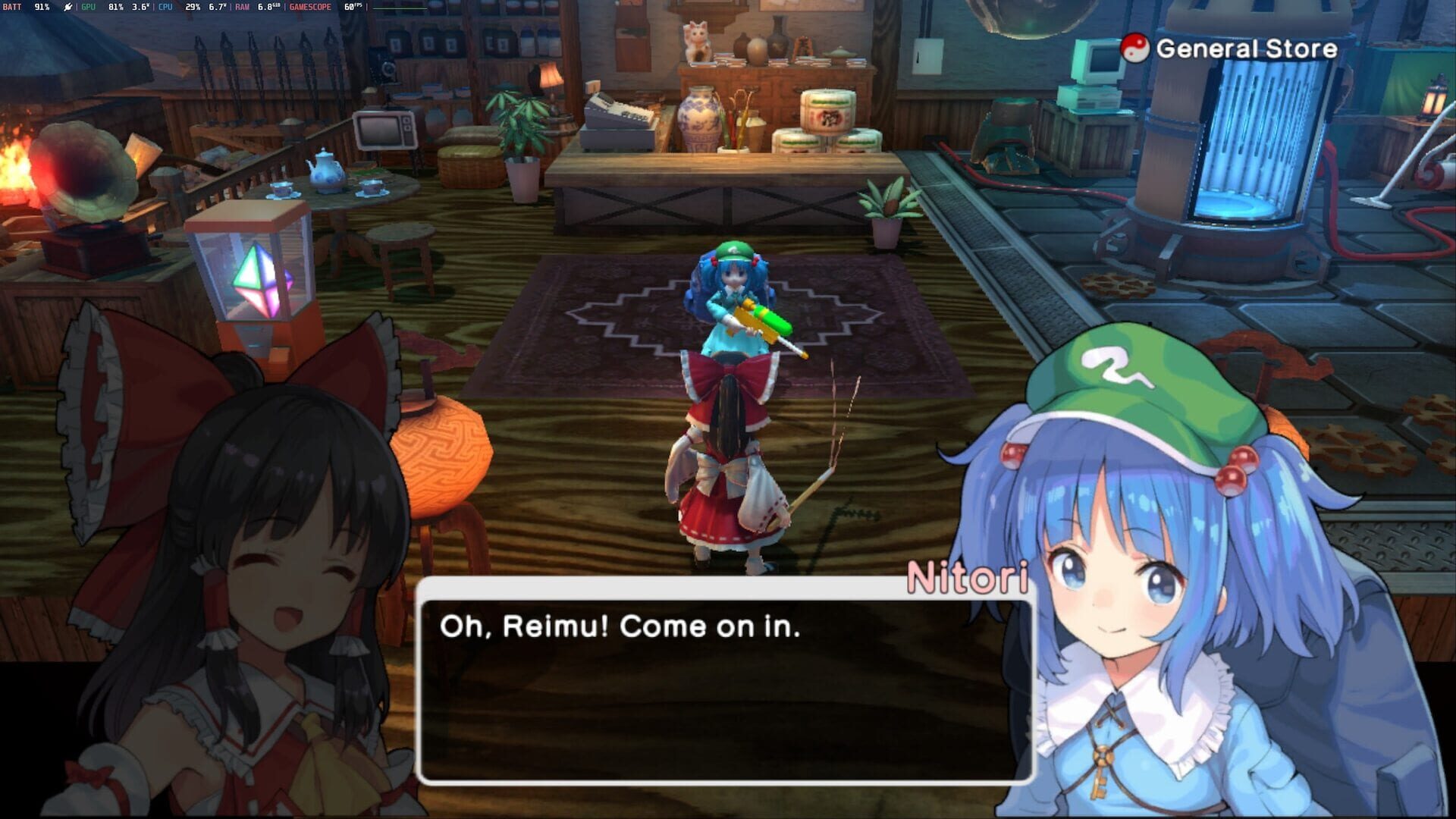 Screenshot for Touhou: New World