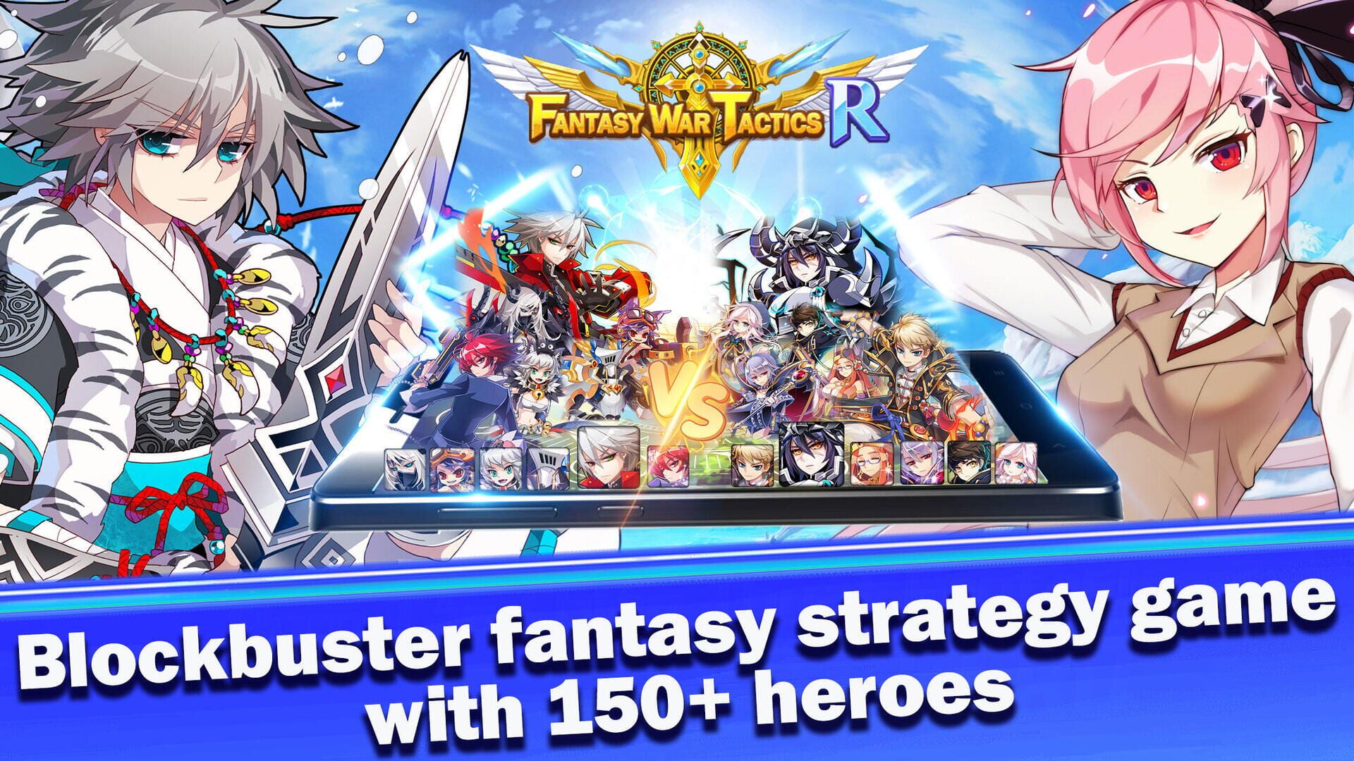 Screenshot for Fantasy War Tactics R