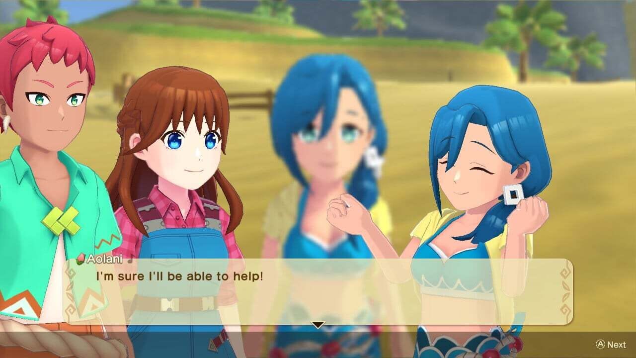 Screenshot for Harvest Moon: The Winds of Anthos
