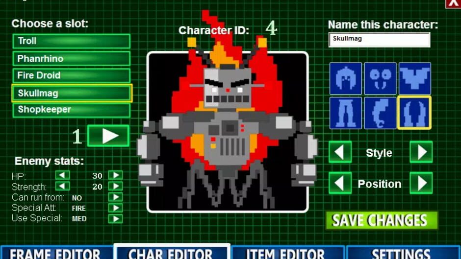 Screenshot for 8-Bit RPG Creator