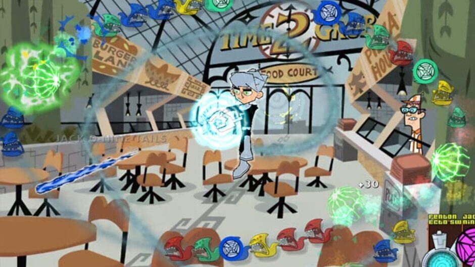 Screenshot for Danny Phantom: Ghost Frenzy