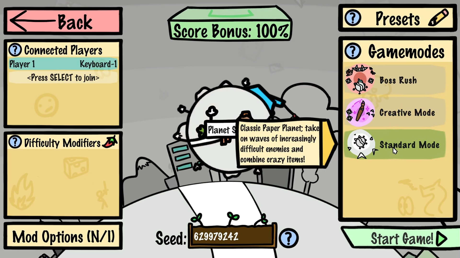 Screenshot for Paper Planet