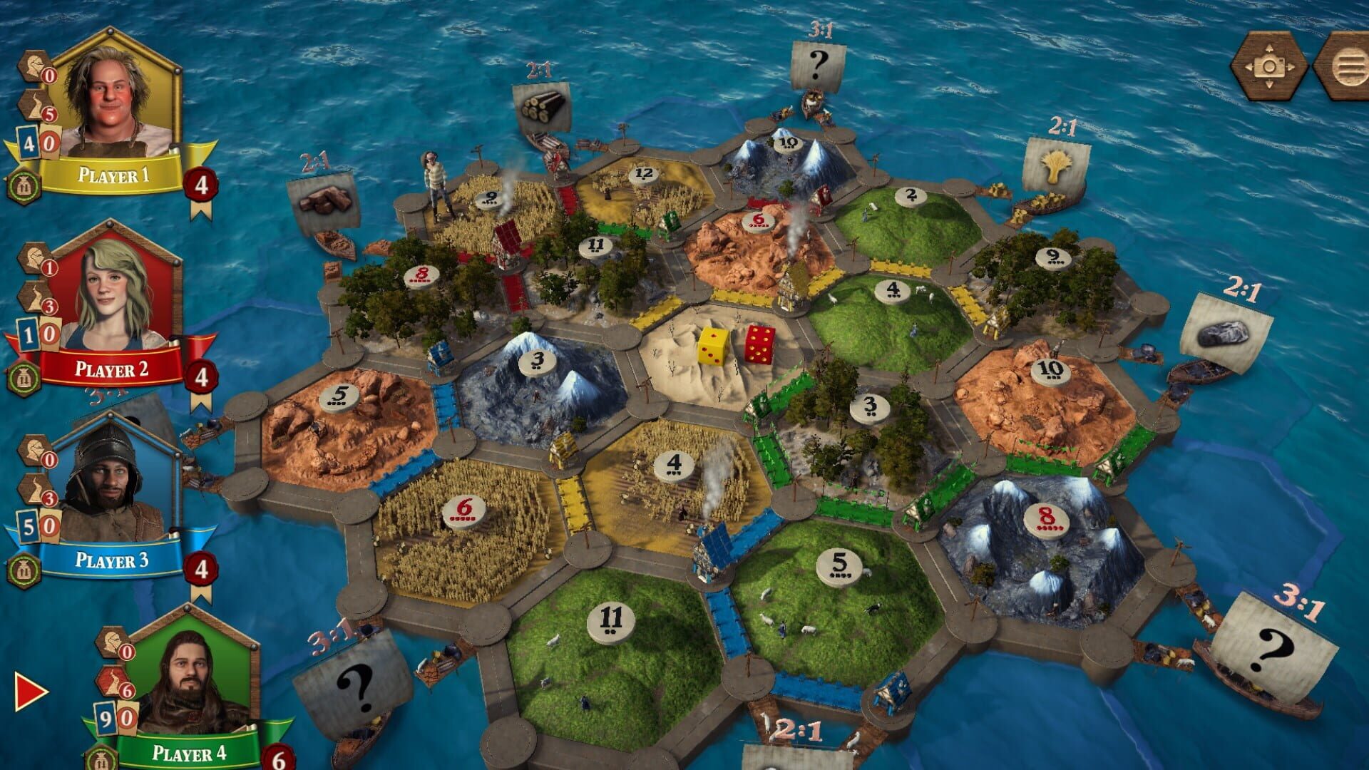 Screenshot for Catan: Console Edition