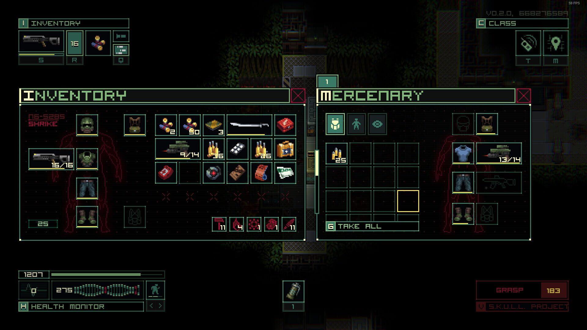 Screenshot for Quasimorph