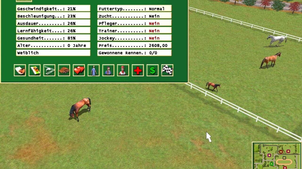 Screenshot for Der Pferderennstall