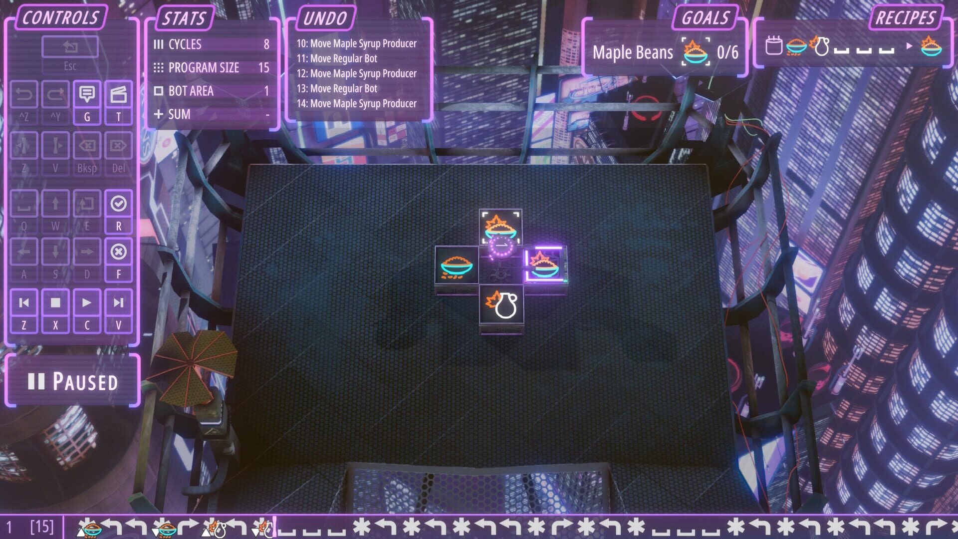 Screenshot for Neon Noodles: Cyberpunk Kitchen Automation