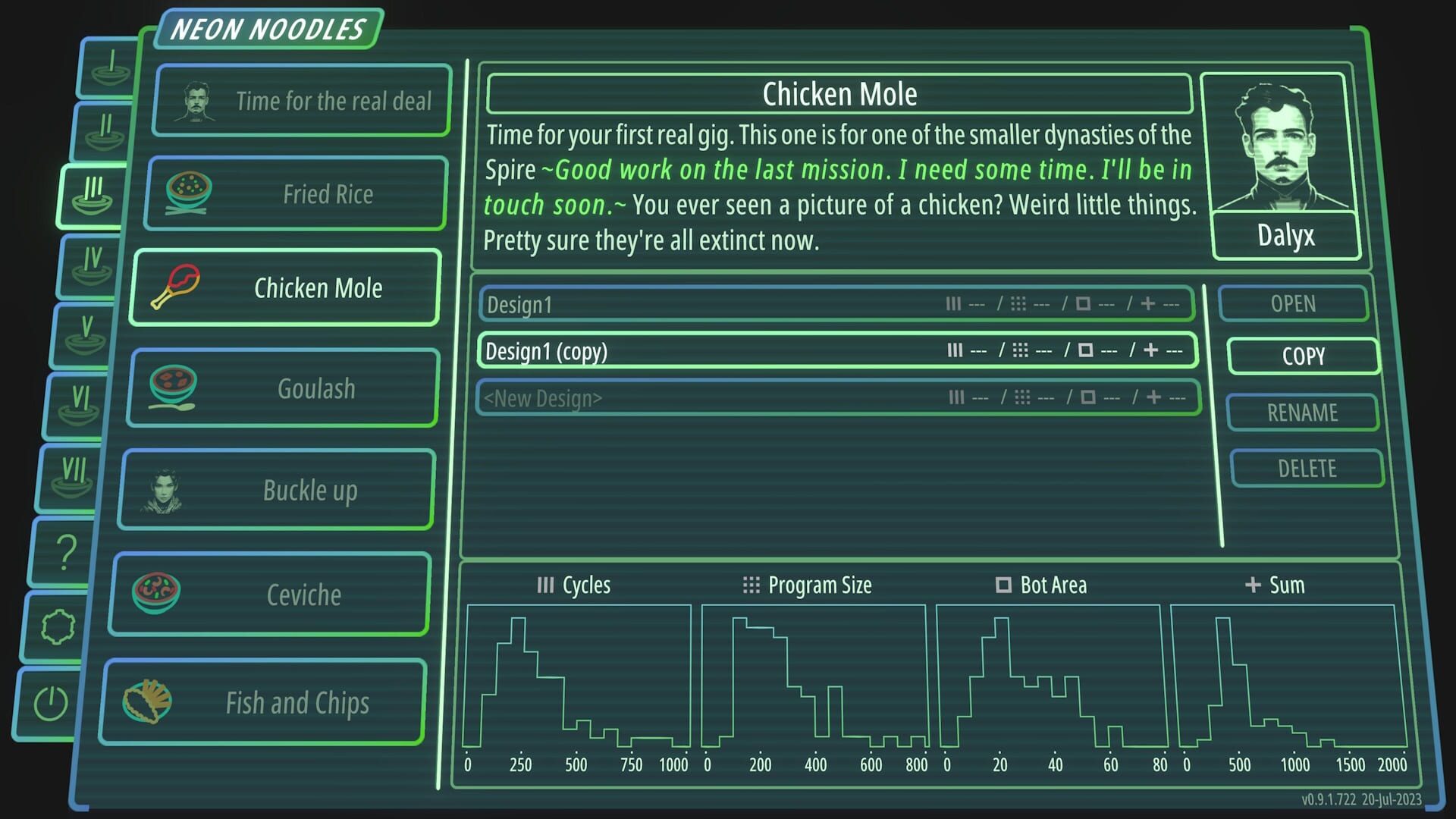 Screenshot for Neon Noodles: Cyberpunk Kitchen Automation