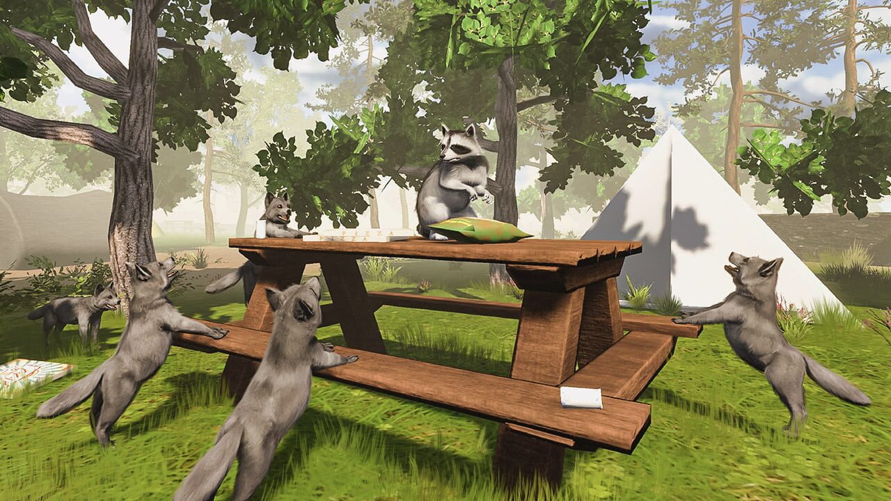 Screenshot for Raccoon Adventure