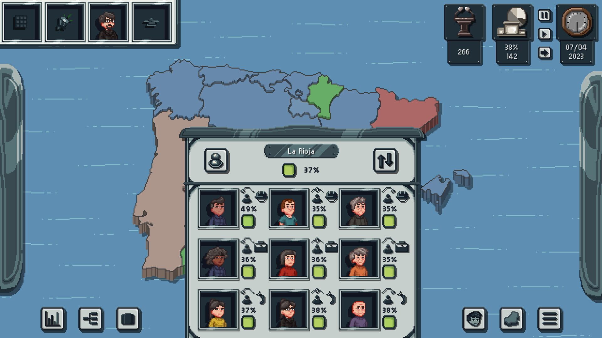 Screenshot for Vox Populi: Spain 2023