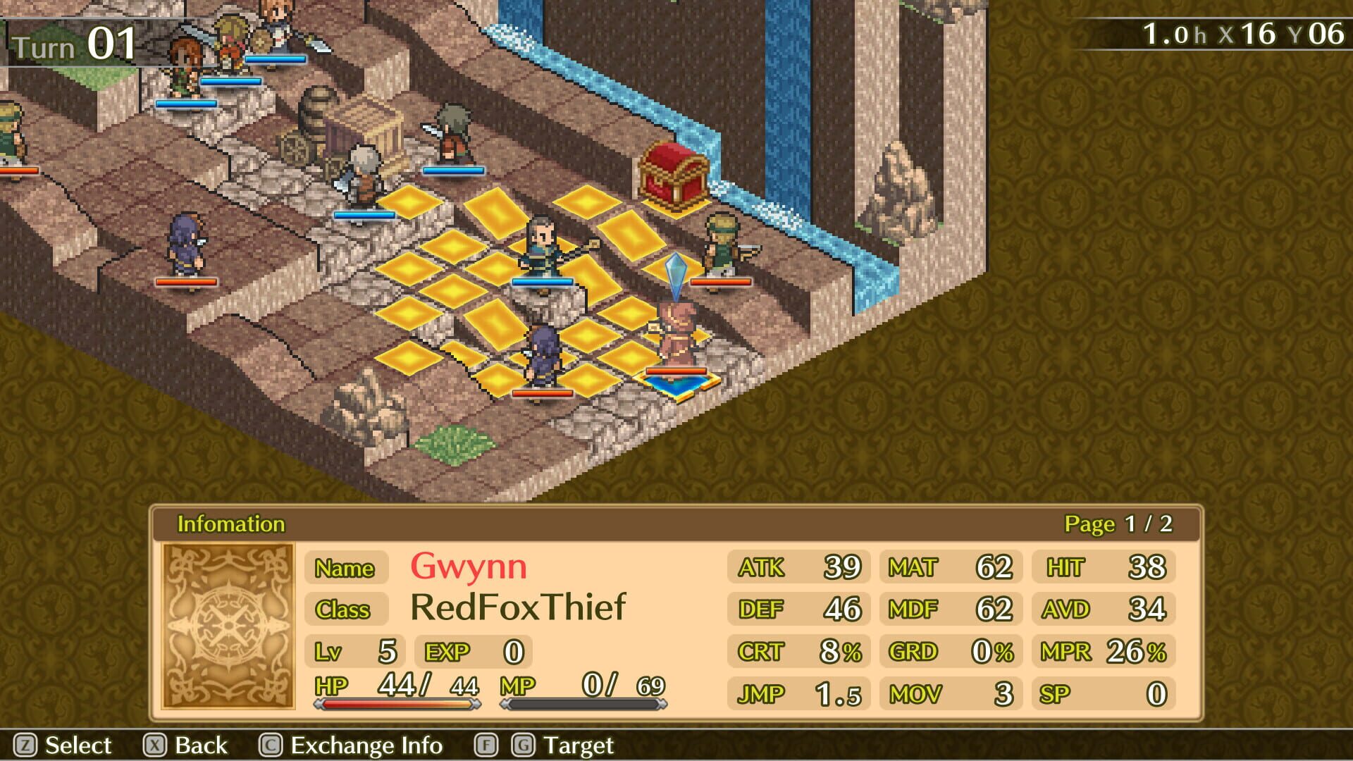 Screenshot for Mercenaries Saga: Will of the White Lions