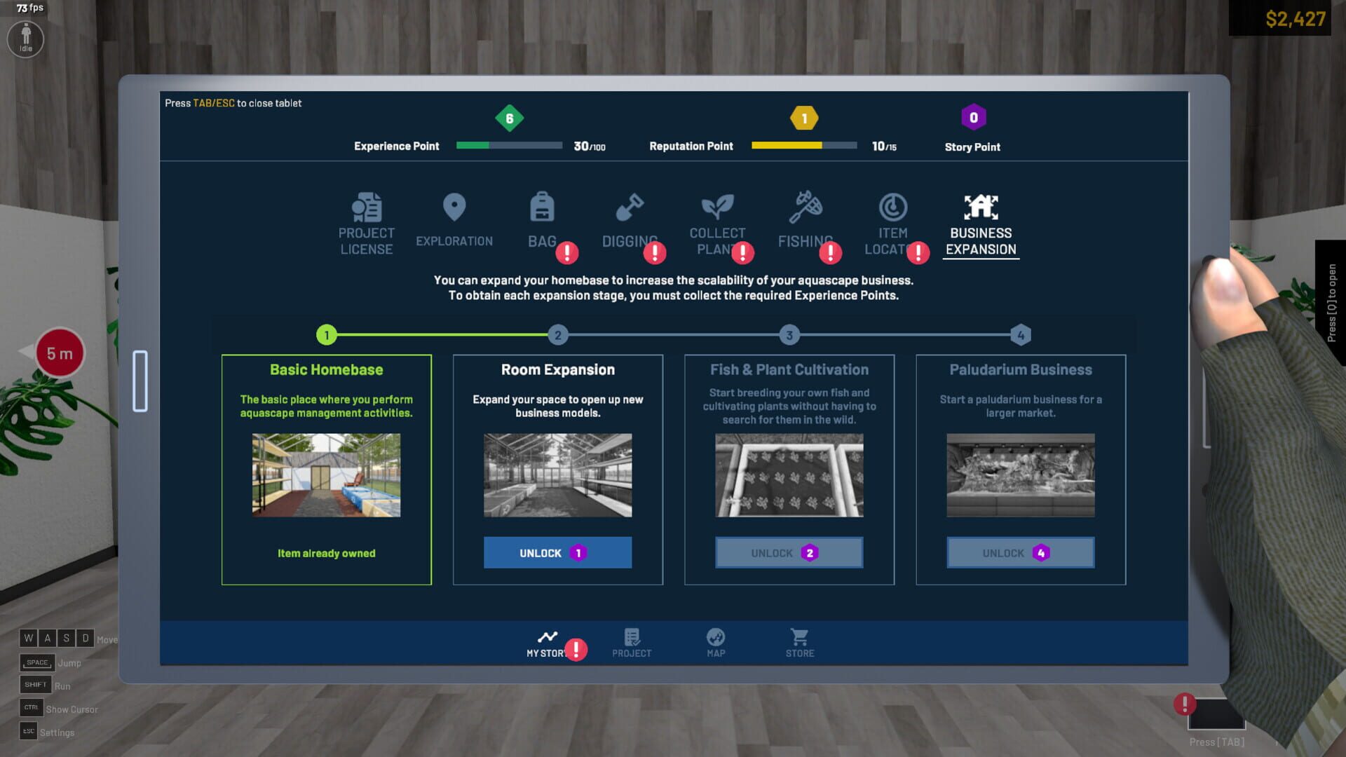 Screenshot for Aquascapers