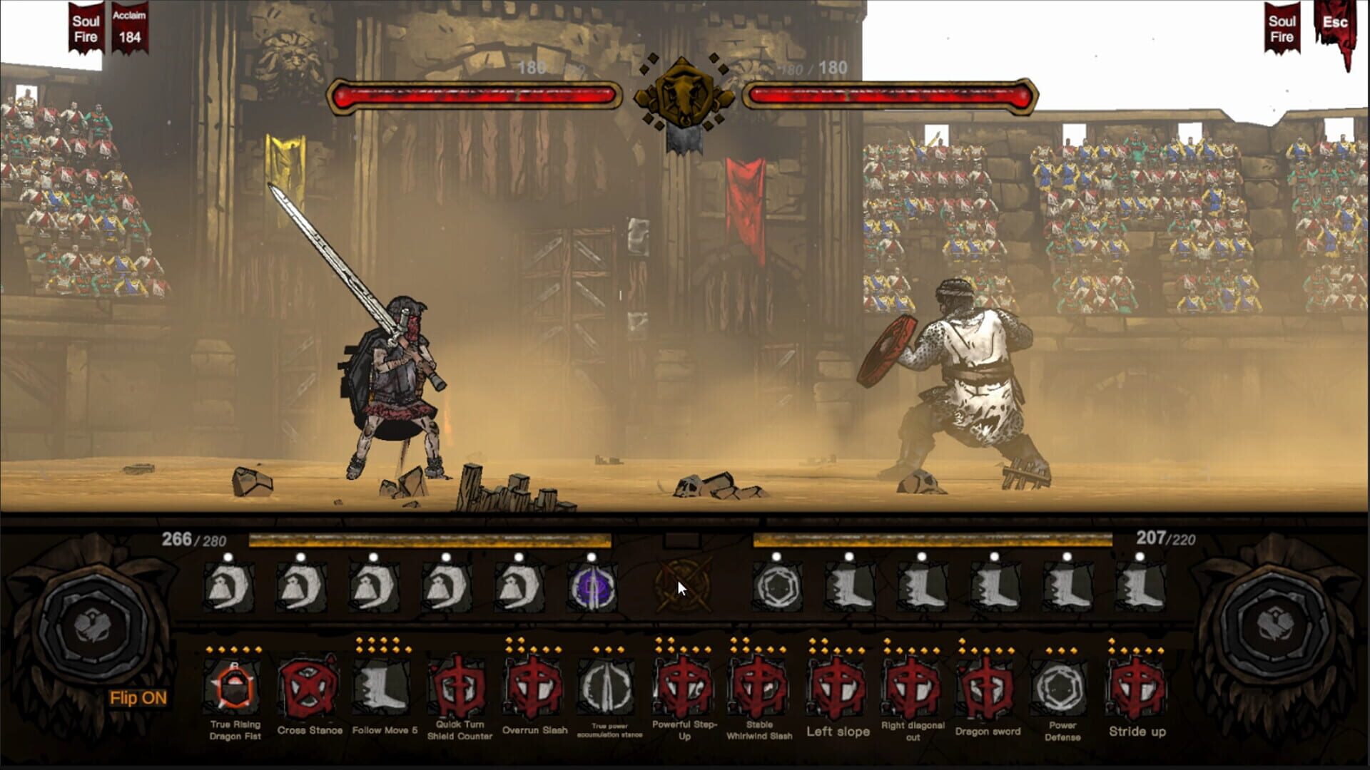 Screenshot for Rune Coliseum: Chained Warrior
