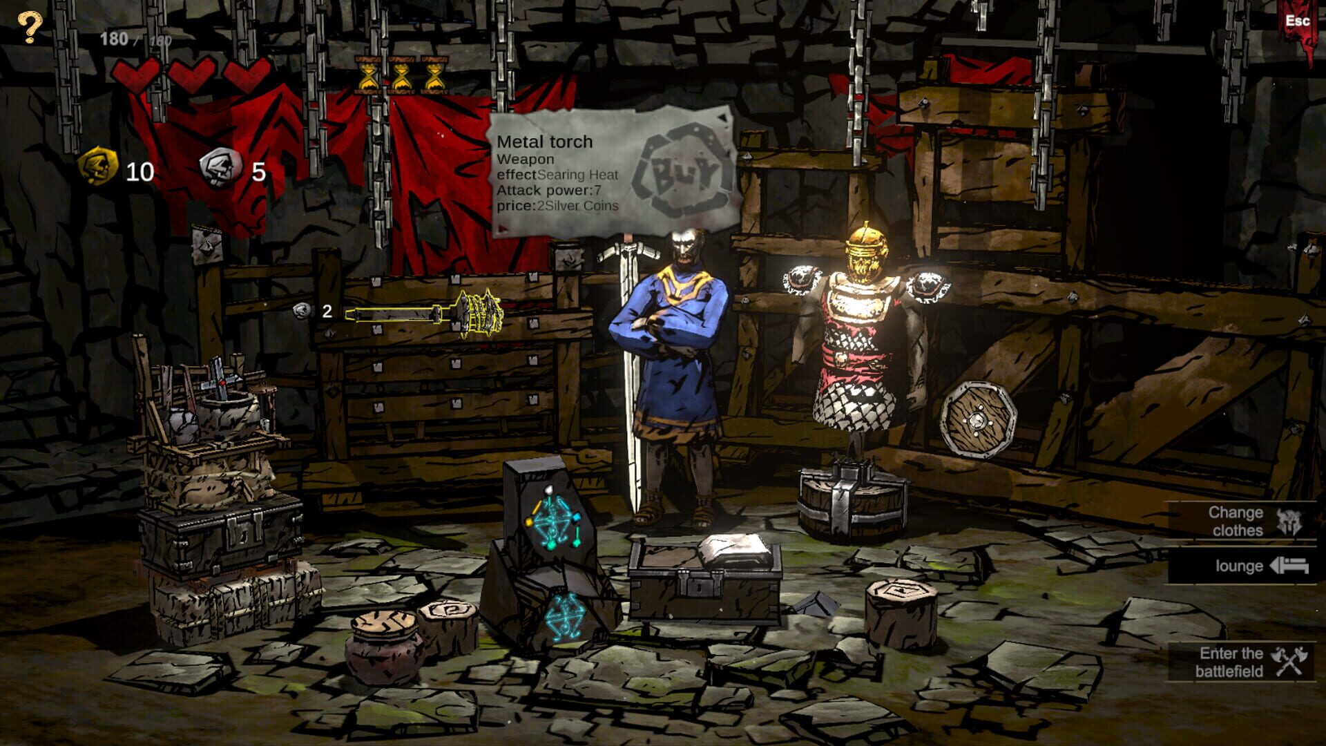 Screenshot for Rune Coliseum: Chained Warrior