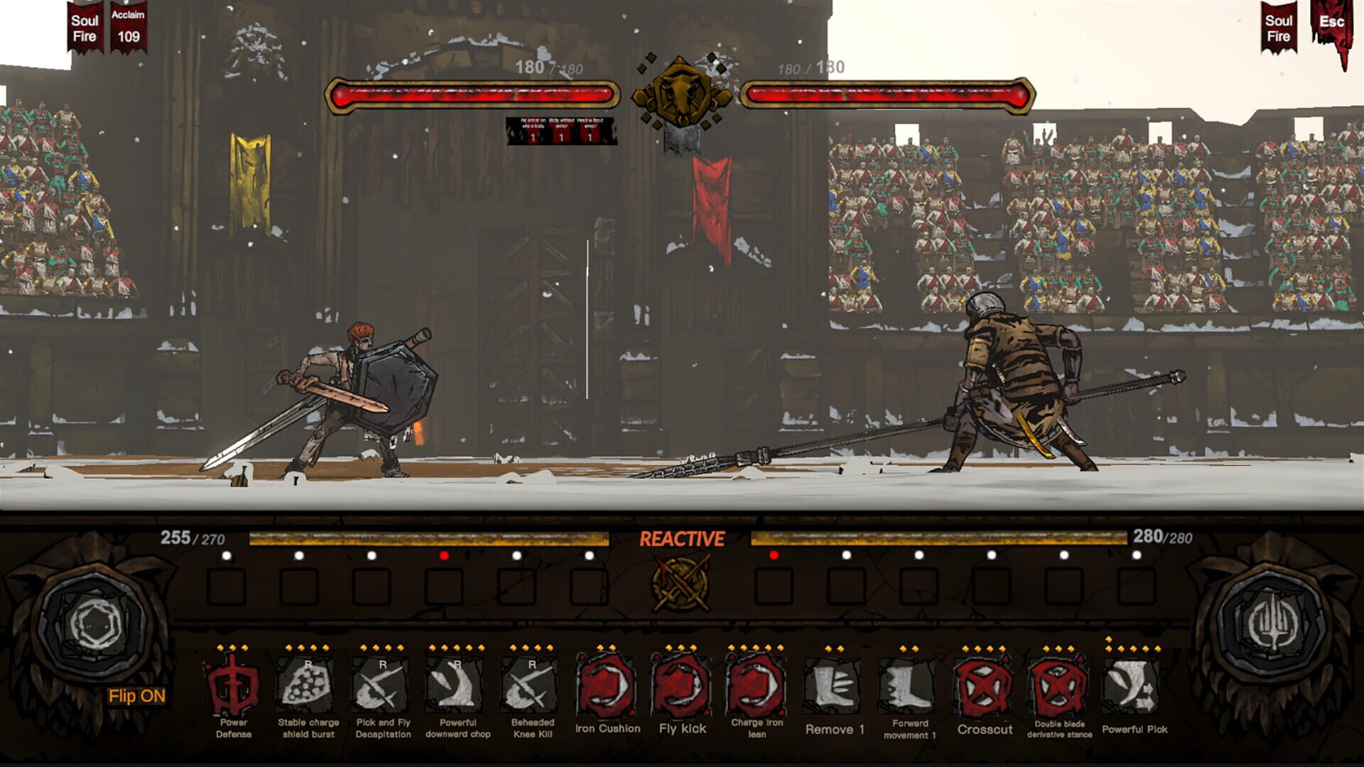 Screenshot for Rune Coliseum: Chained Warrior