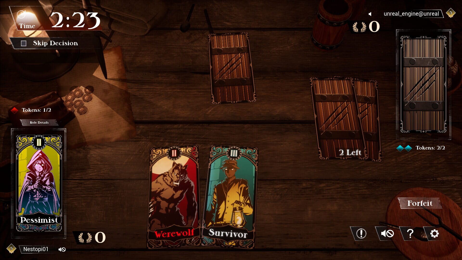Screenshot for Cabin of Shadows: Dueling Impostors