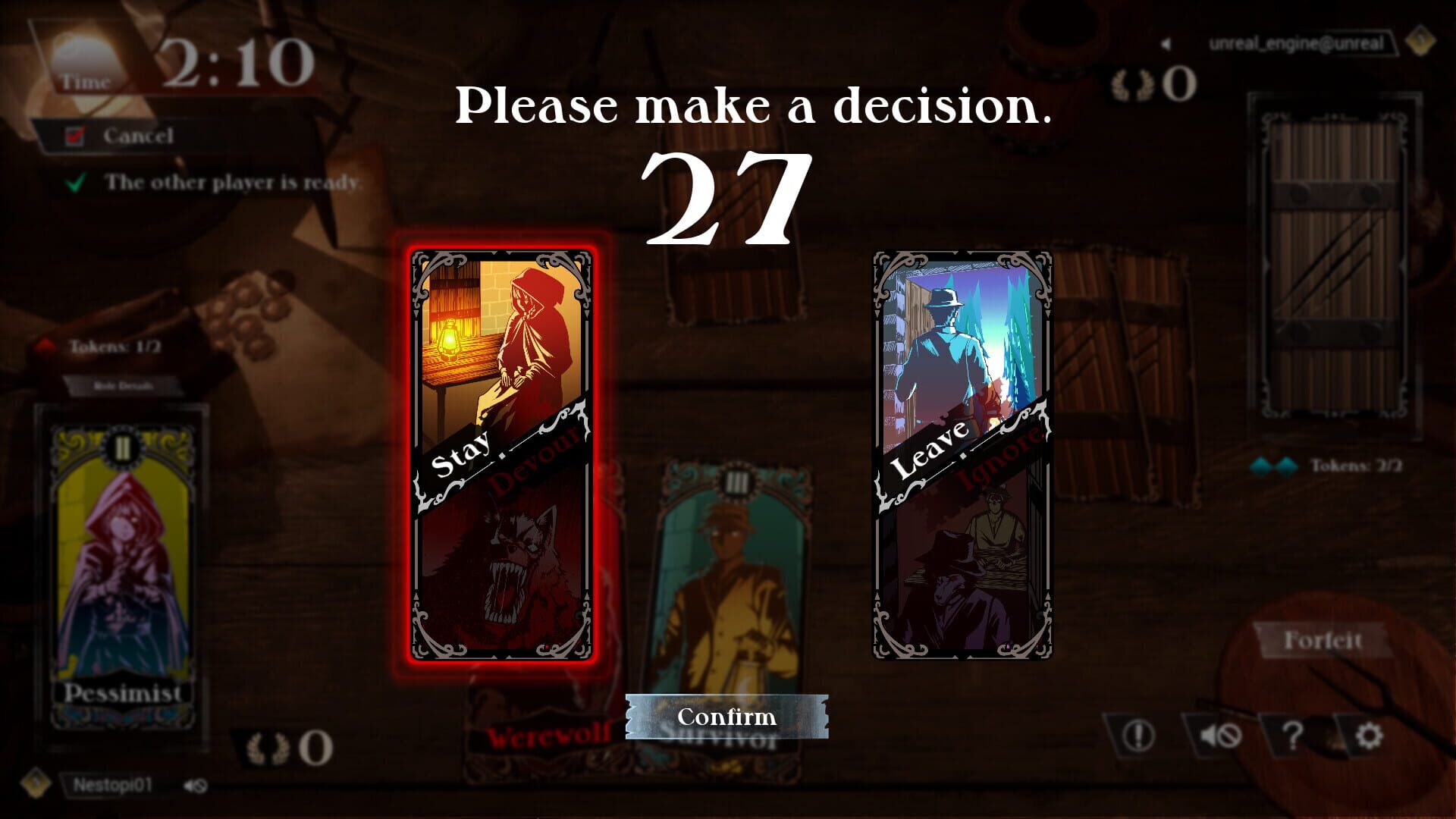 Screenshot for Cabin of Shadows: Dueling Impostors