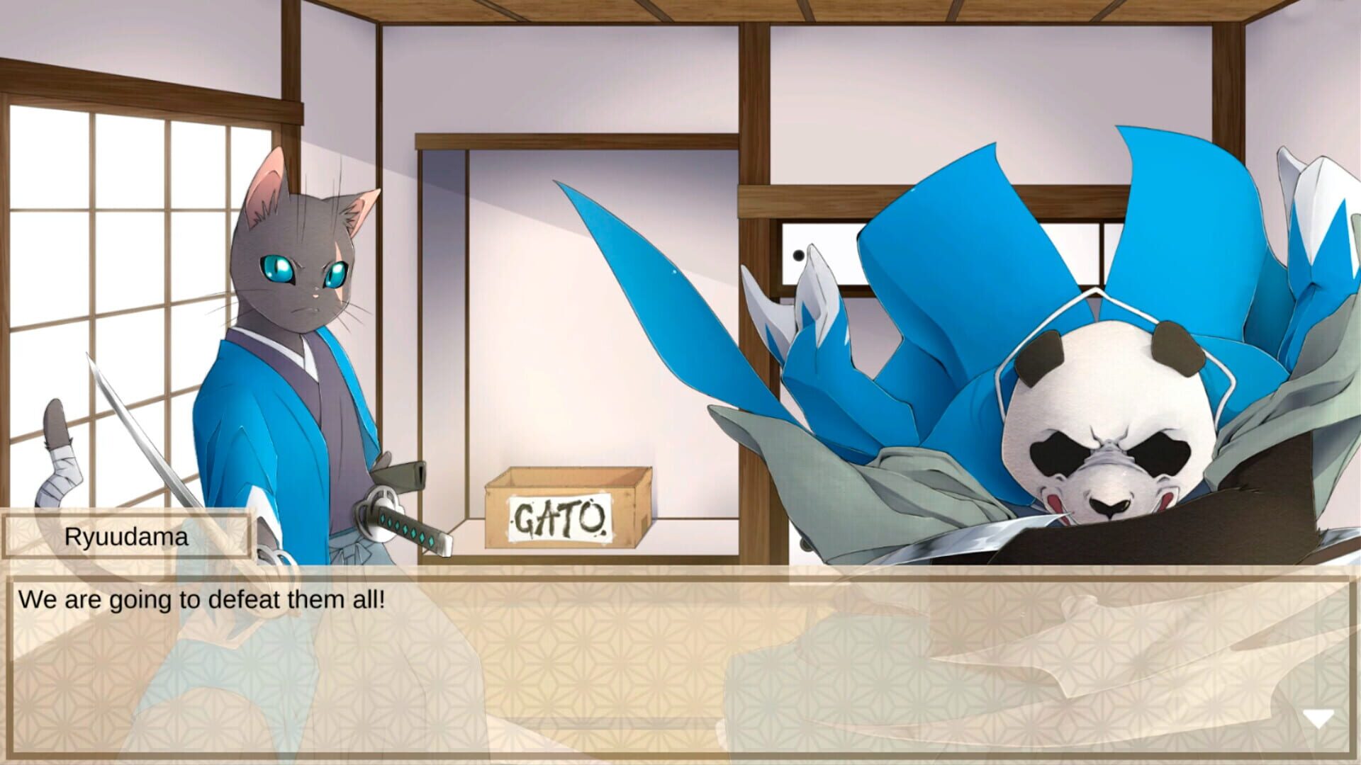 Screenshot for Kittengumi: The Sakabato's Thief