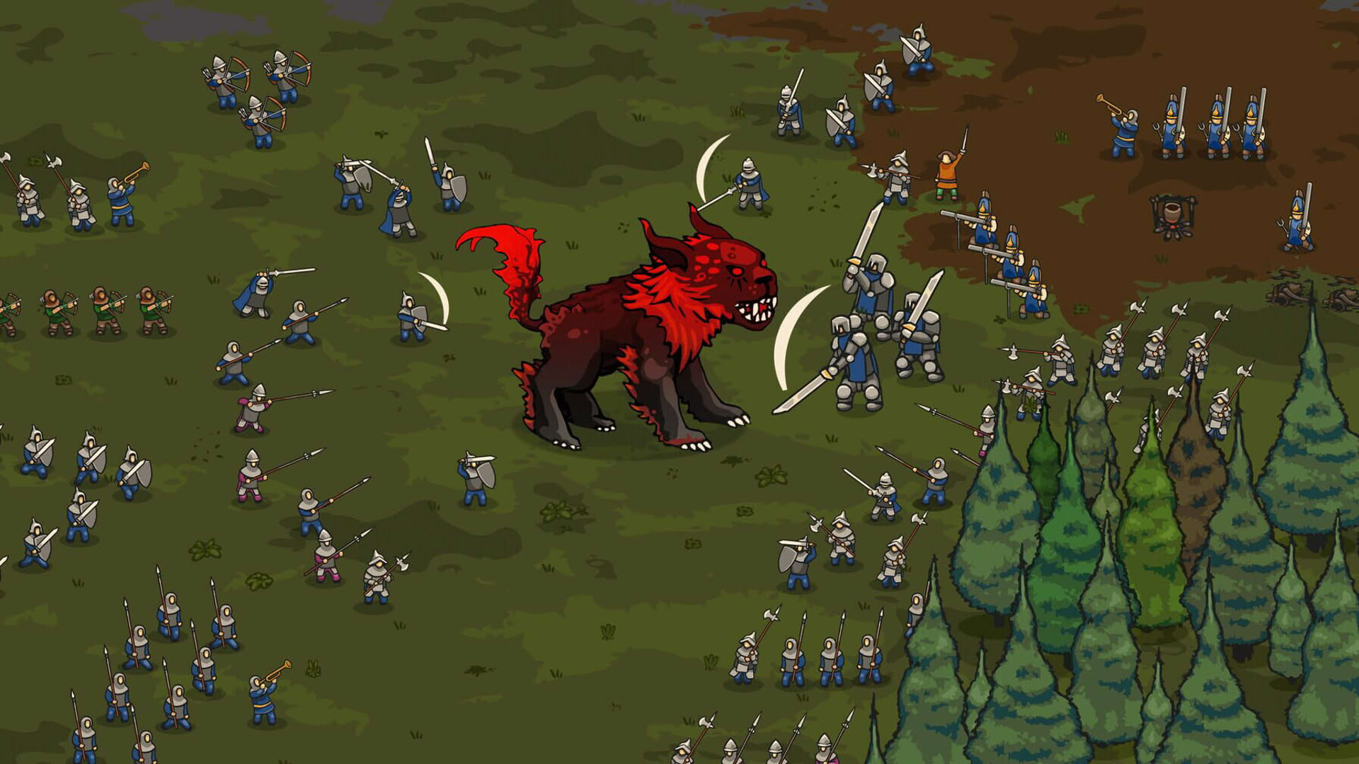 Screenshot for Monster Run: Downfall of the Empire