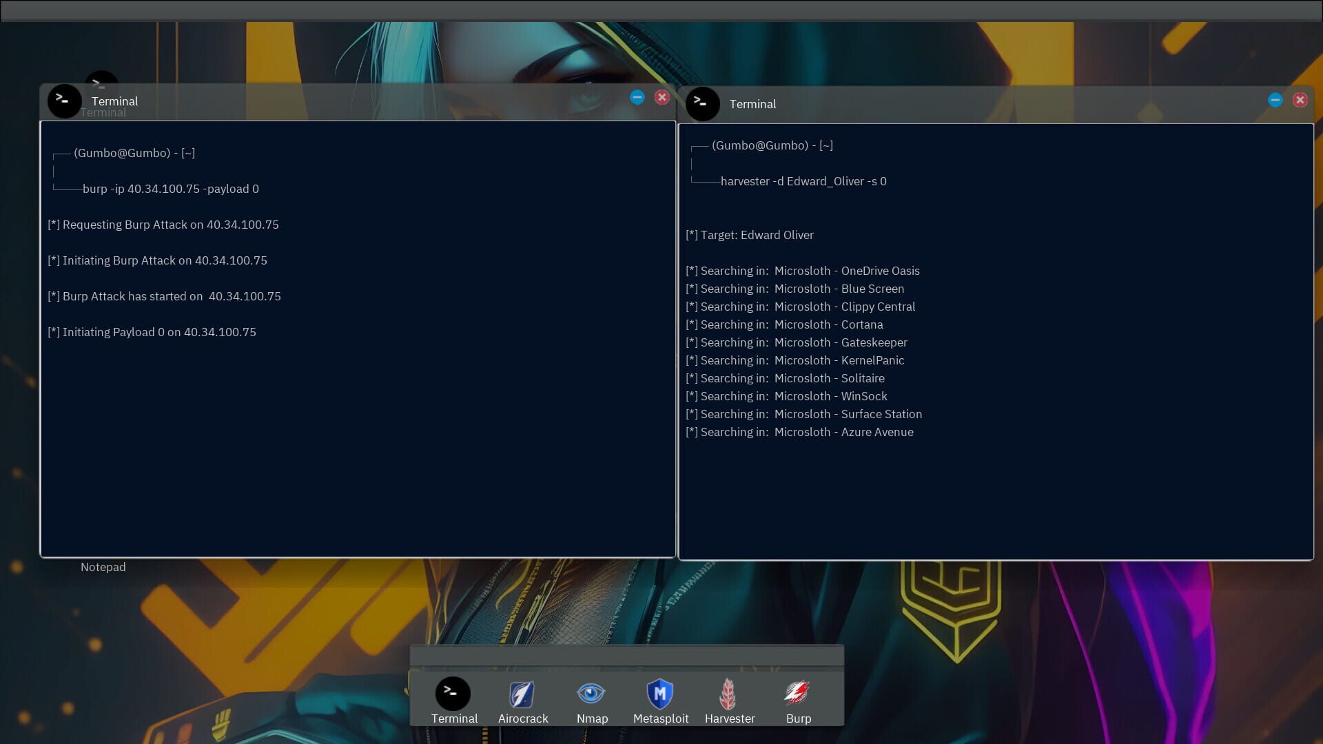 Screenshot for Anonymous Hacker Simulator