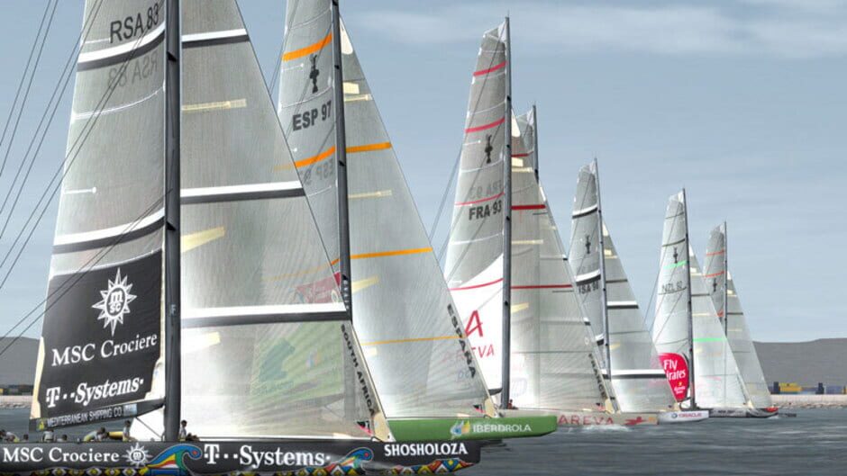Screenshot for 32nd America's Cup: The Game