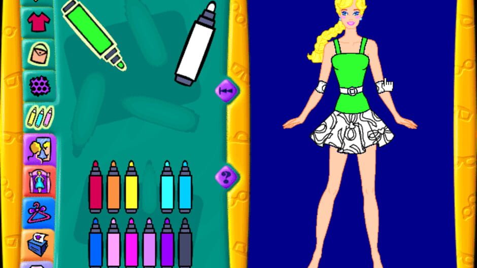 Screenshot for Barbie: Fashion Designer