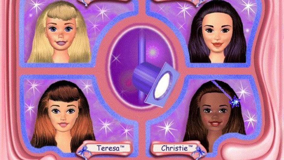 Screenshot for Barbie: Magic Hair Styler