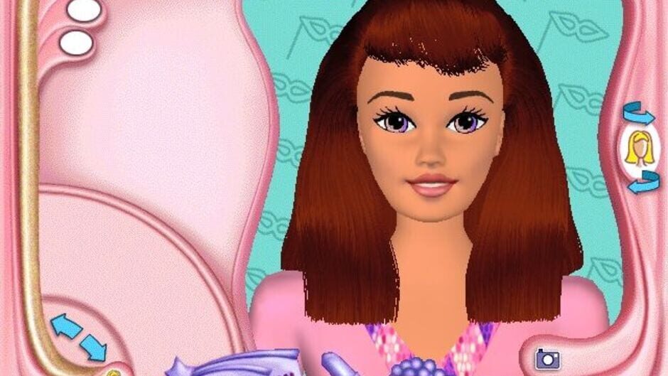 Screenshot for Barbie: Magic Hair Styler