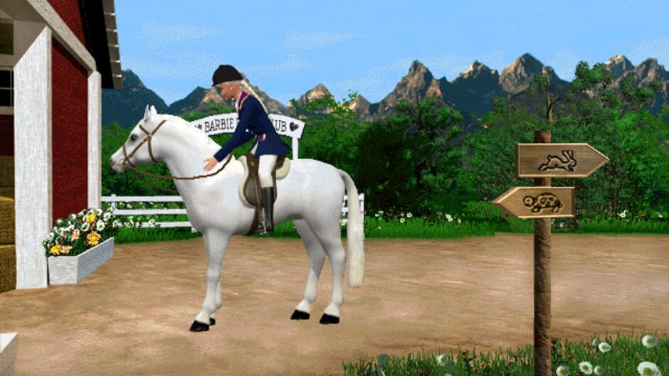 Screenshot for Barbie Adventure: Riding Club