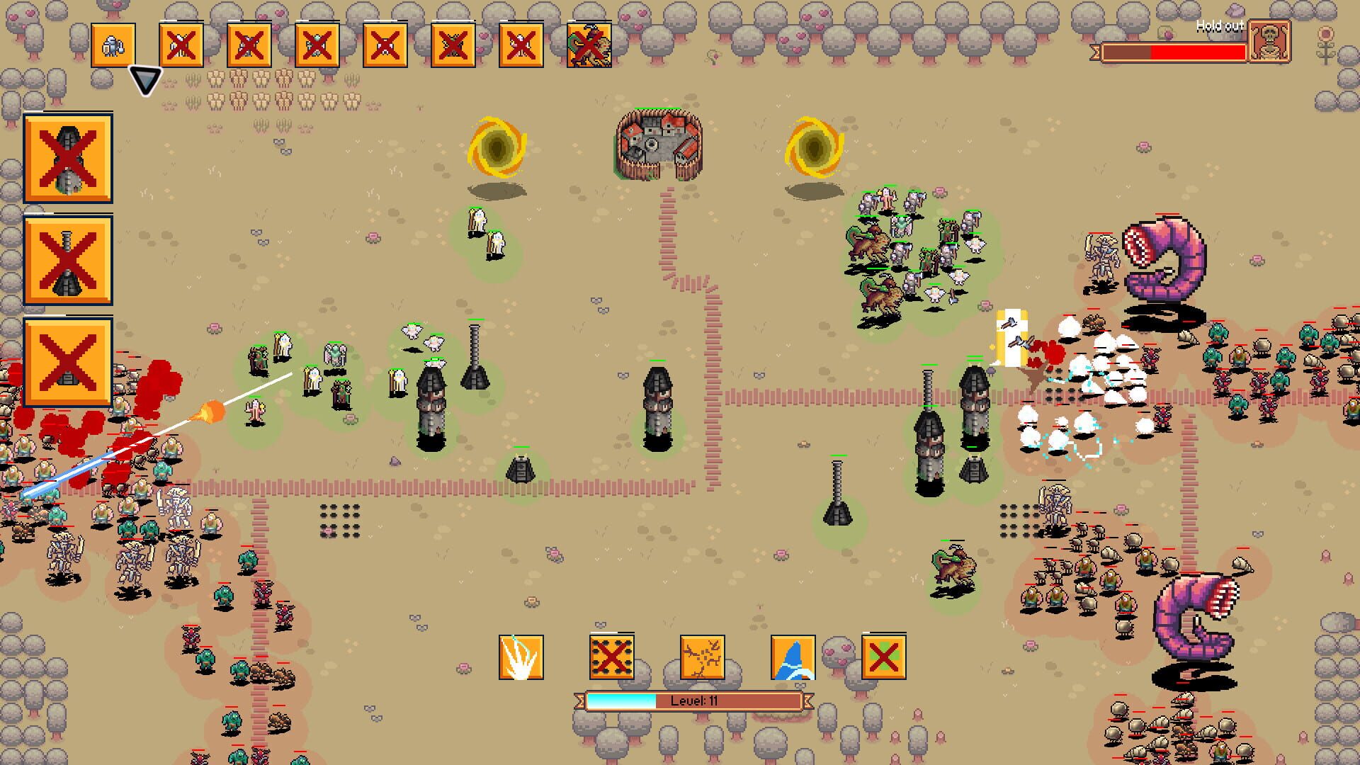 Screenshot for Save the Settlers
