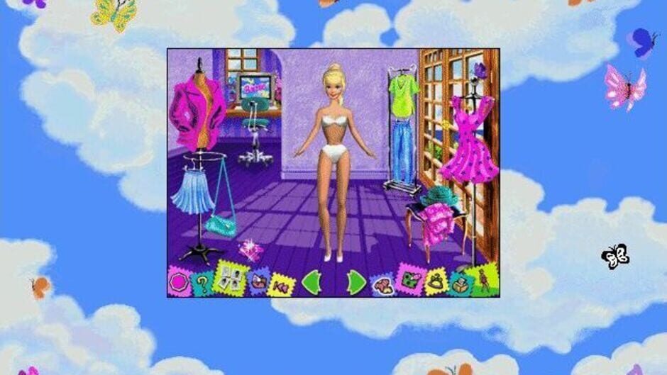 Screenshot for Barbie Cool Looks Fashion Designer
