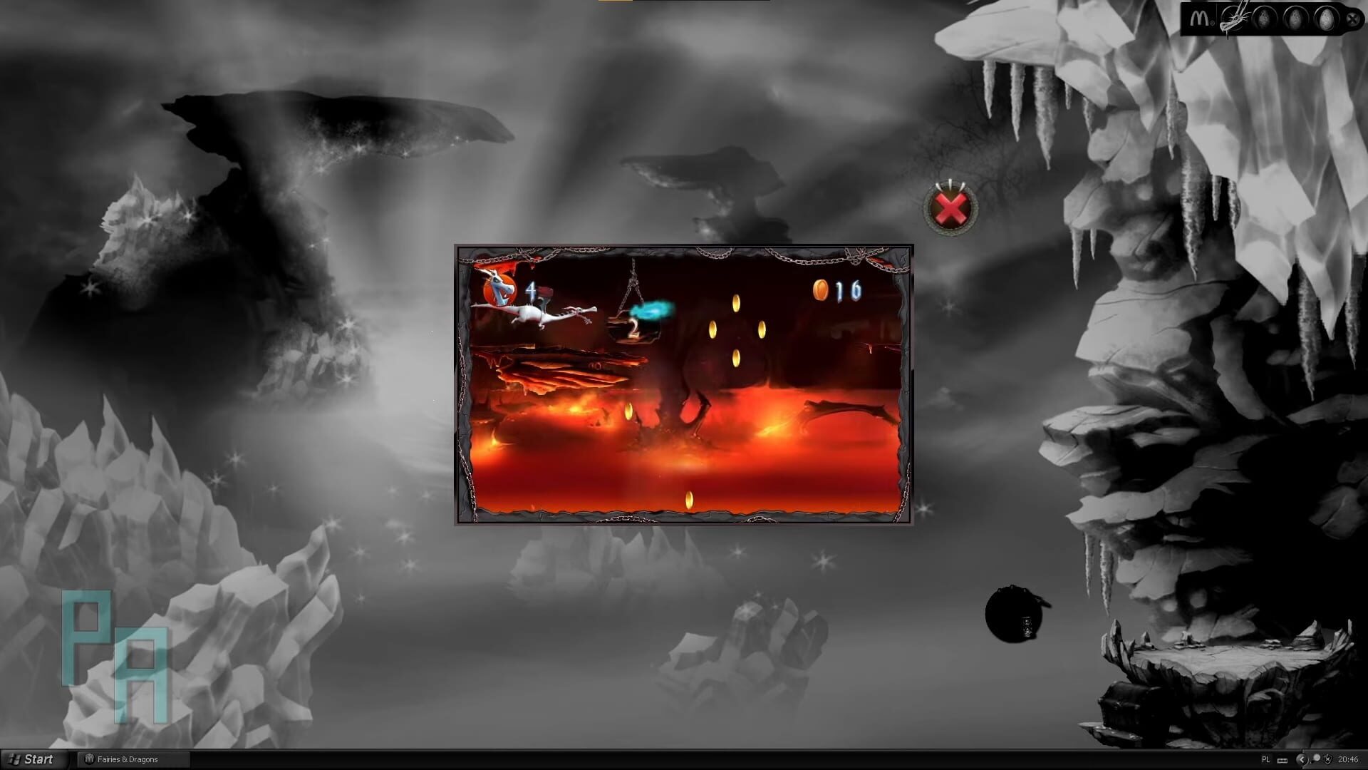 Screenshot for McDonald's Dragons: Ice