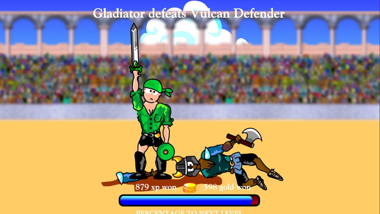 Screenshot for Swords and Sandals I: Gladiator