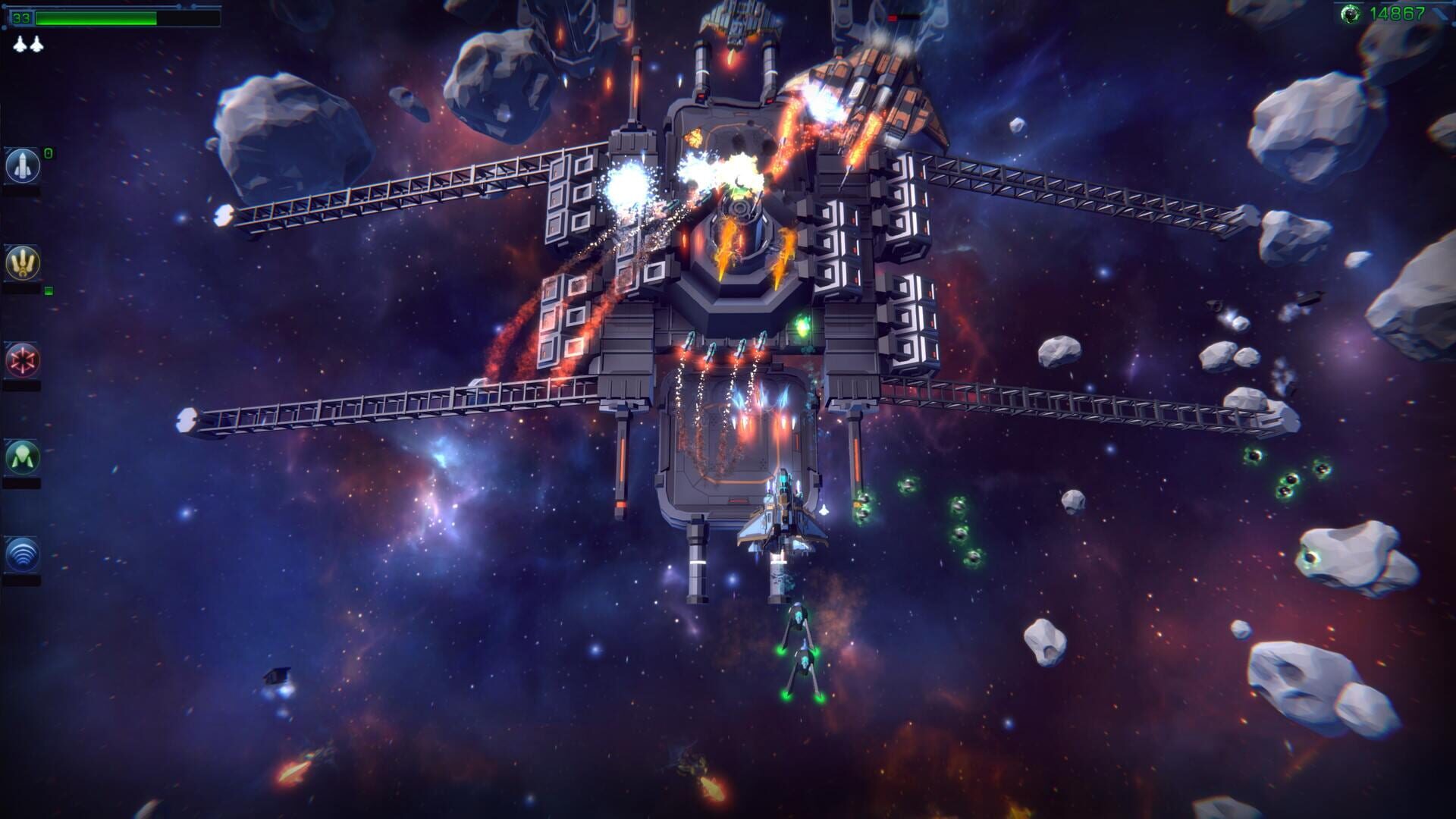 Screenshot for Astro Flame: Starfighter
