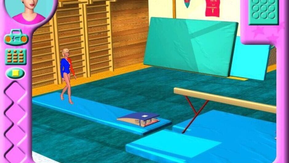 Screenshot for Barbie's Team Gymnastics