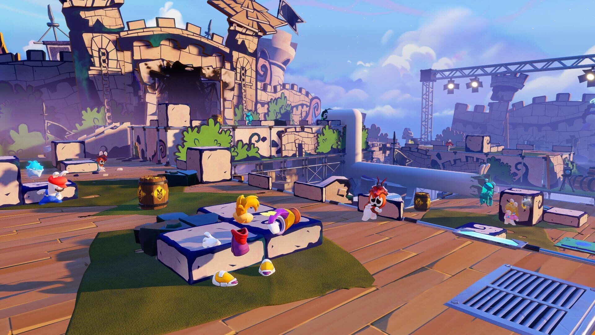 Screenshot for Mario + Rabbids Sparks of Hope: Rayman in the Phantom Show